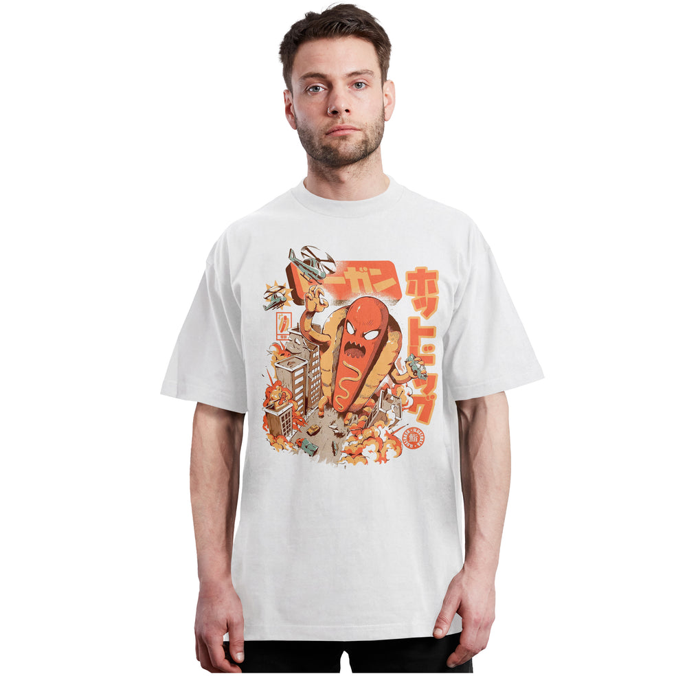 Hotzilla - Hotdog Godzilla - Polera