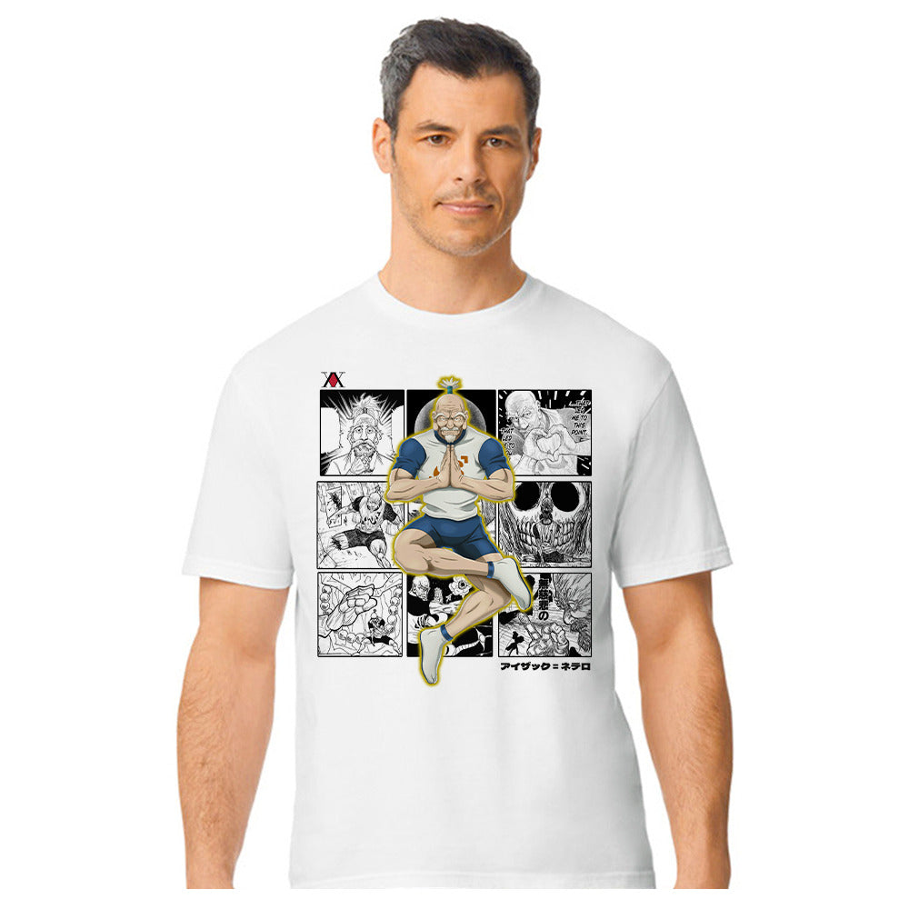 Hunter X Hunter - Netero Viñetas - Polera