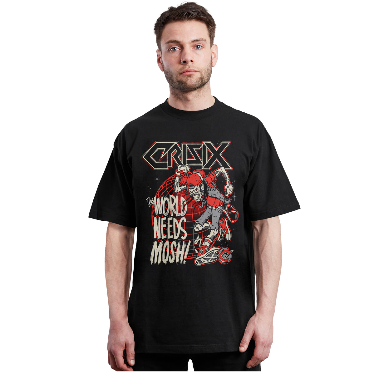 Crisix - World Needs Mosh - Polera