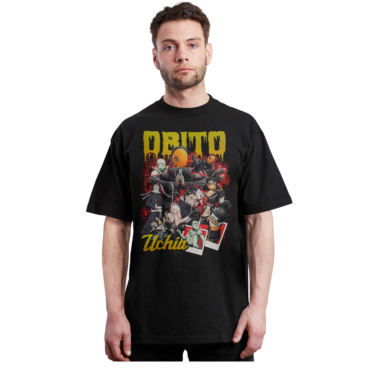 Obito Uchiha - Naruto Collage - Polera