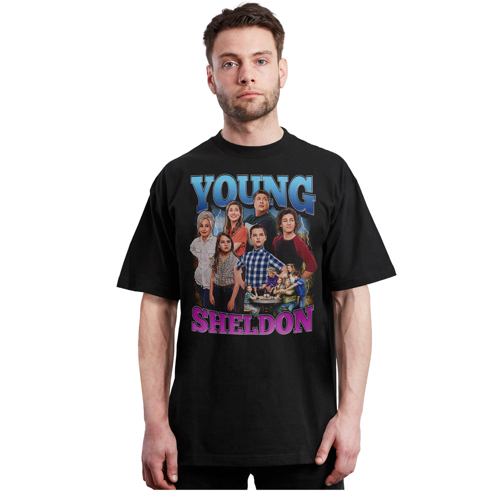 Young Sheldon - Serie Collage - Polera