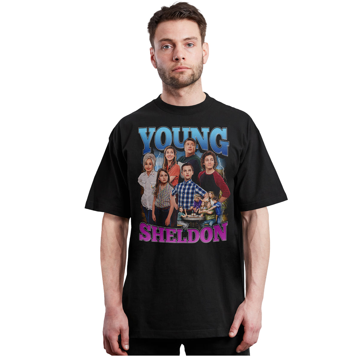 Young Sheldon - Serie Collage - Polera