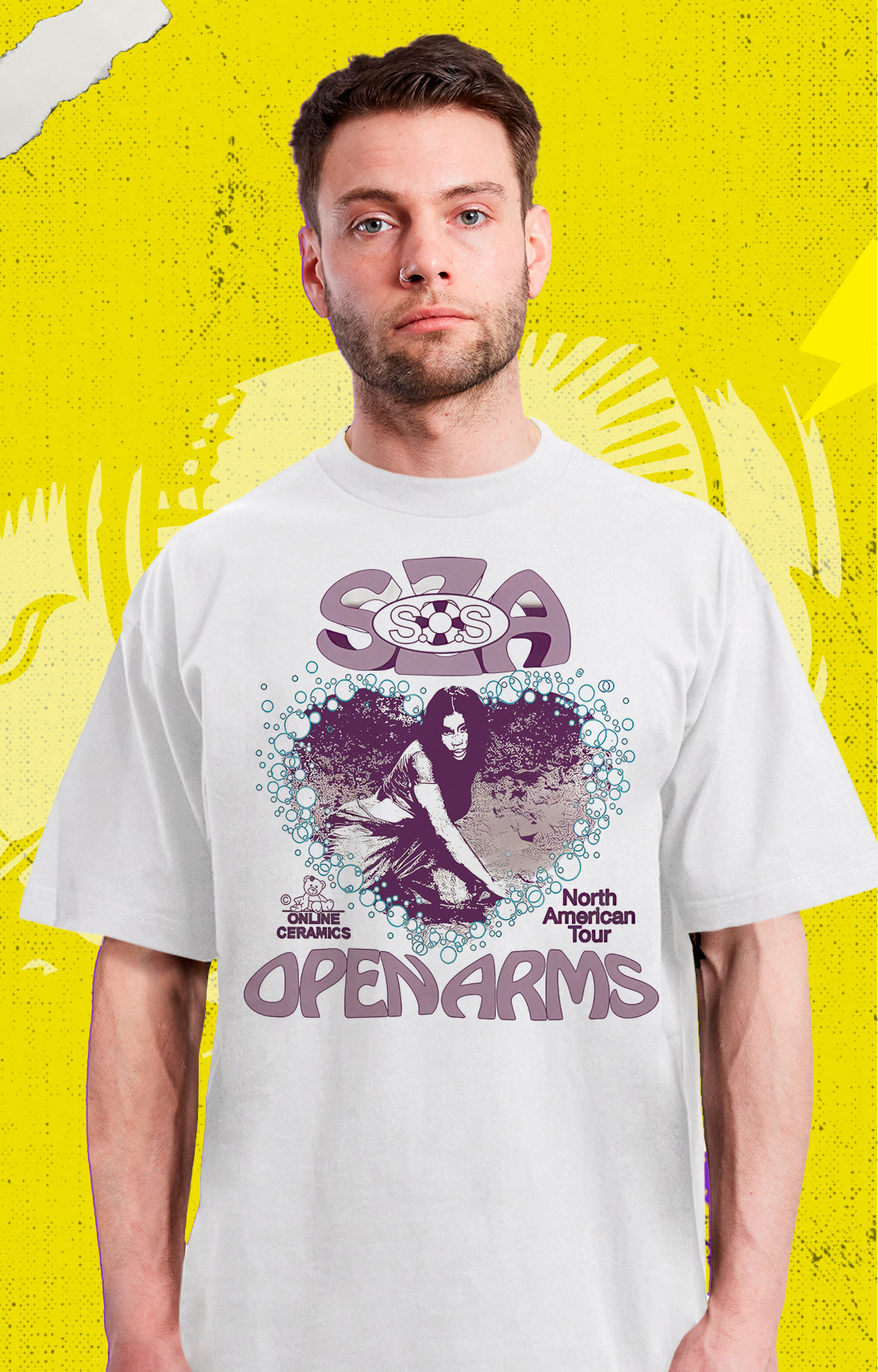 SZA - Open Arms - Polera