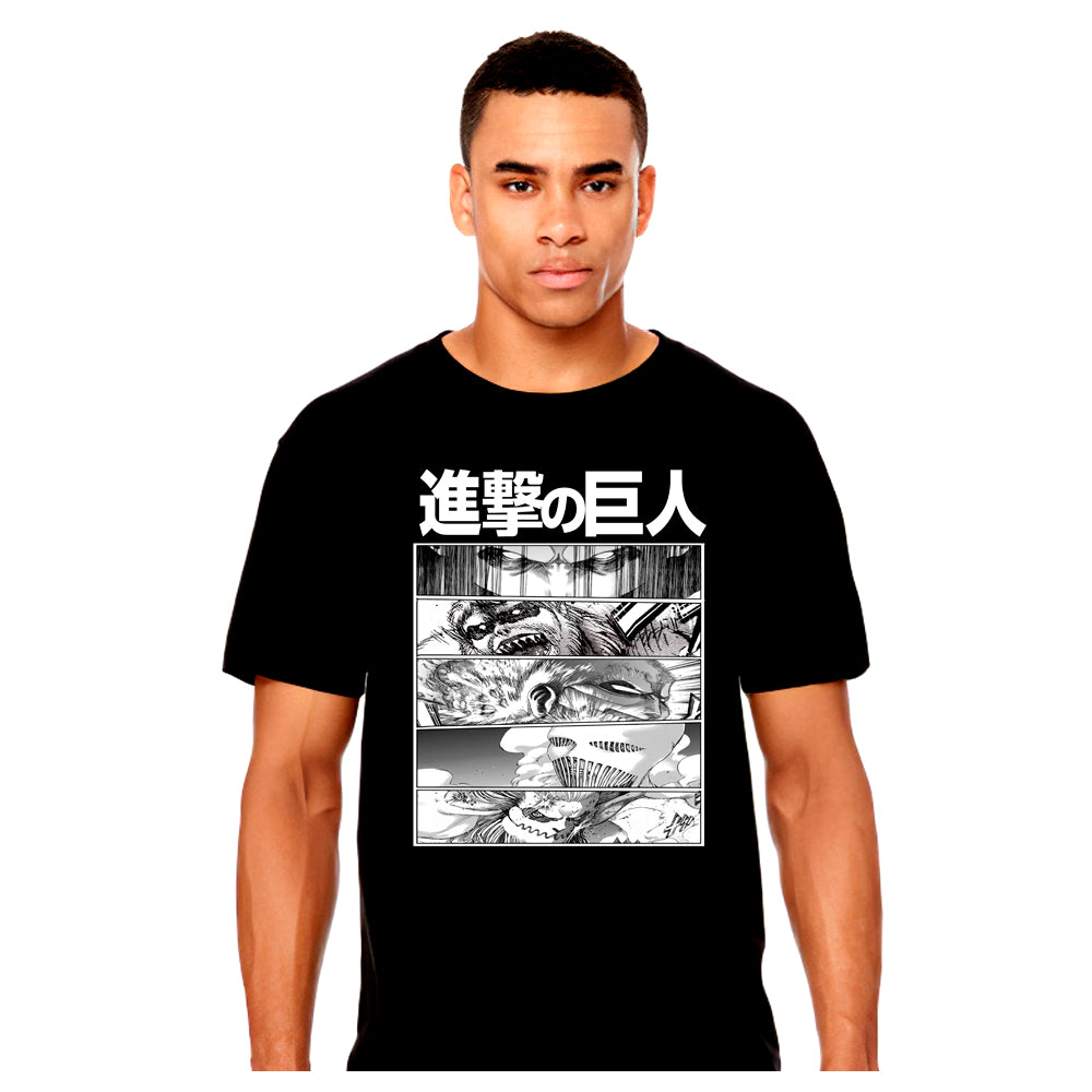 Attack On Titan - Shingeki No Kyojin Viñeta - Polera