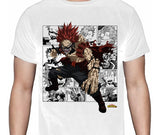 Boku No Hero - Red Riot Kirishima Manga - Polera