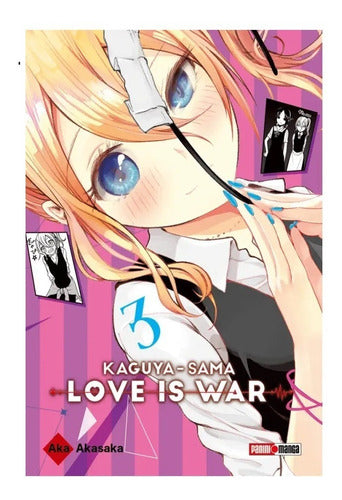 Manga  Kaguya-sama - Love Is War - T. 3 - Panini Arg. + Reg.
