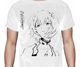 Evangelion - Rei Ayanami 2 Retrato - Polera
