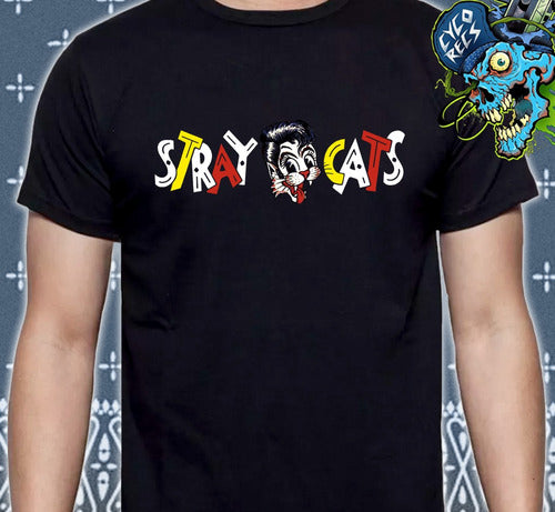 Stray Cats - Rockabilly - Polera