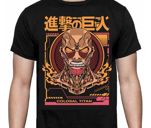 Shingeki No Kyojin - Titan Colosal - Polera Anime – Cyco Records