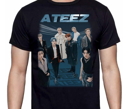 Ateez - Poster Boy Band - Polera