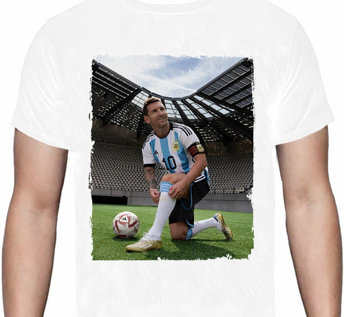 Messi Campeon 2022 - Blanca - Polera