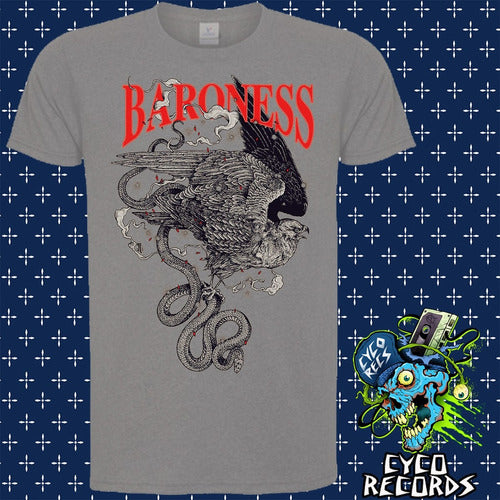 Baroness - Poster - Polera - Blanco