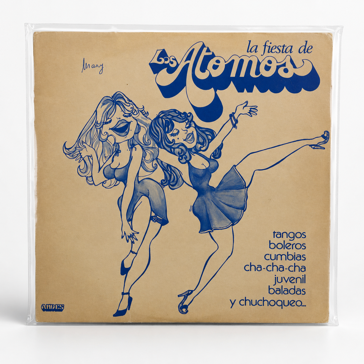 Varios - La Fiesta de Los Atomos - Vinilo de Epoca