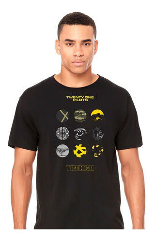 Twenty One Pilots - Trench Logos - Polera