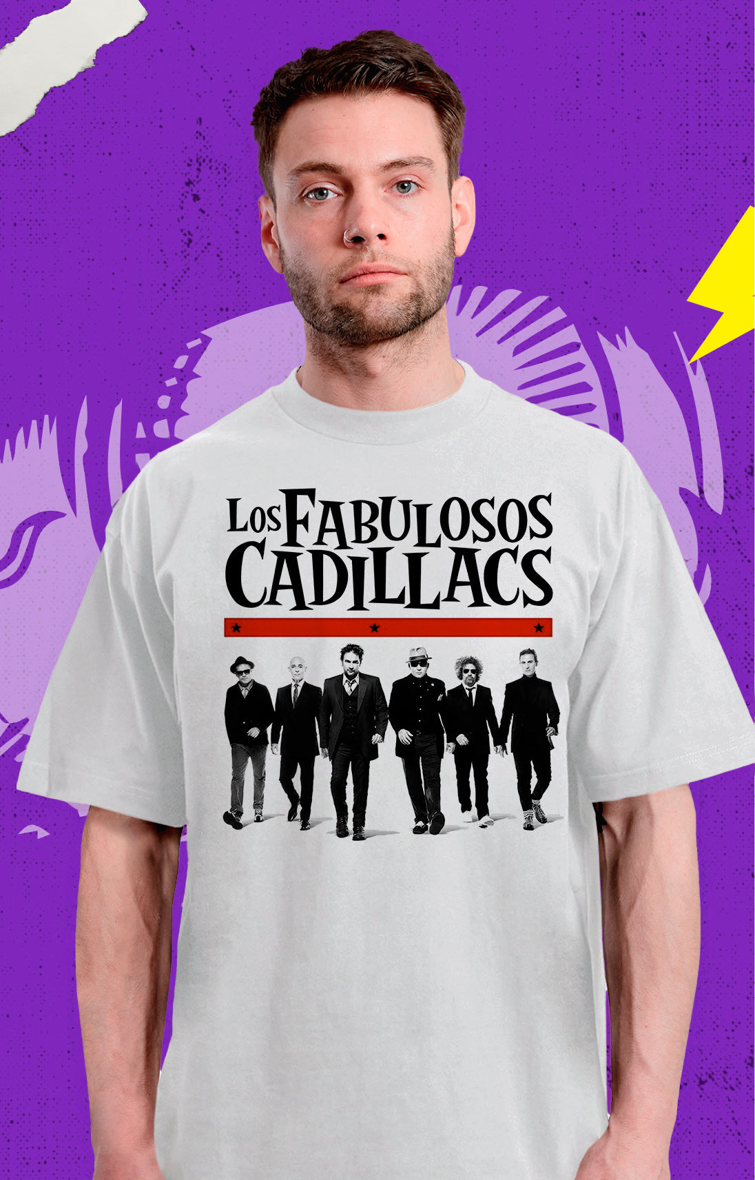 Fabulosos Cadilacs - Logo - Polera