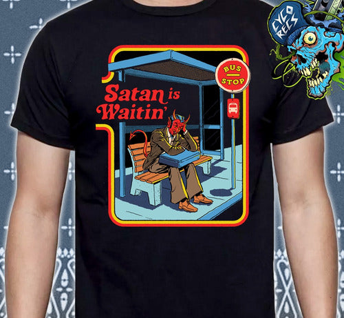Vintage Evil Kids - Satan Is Waitin - Polera