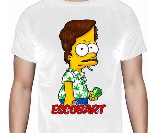 Los Simpsons - Bart Pablo Escobart - Polera
