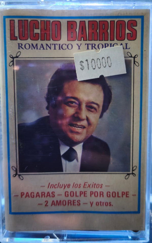 Lucho Barrios - Romantico y Tropical - Cassette