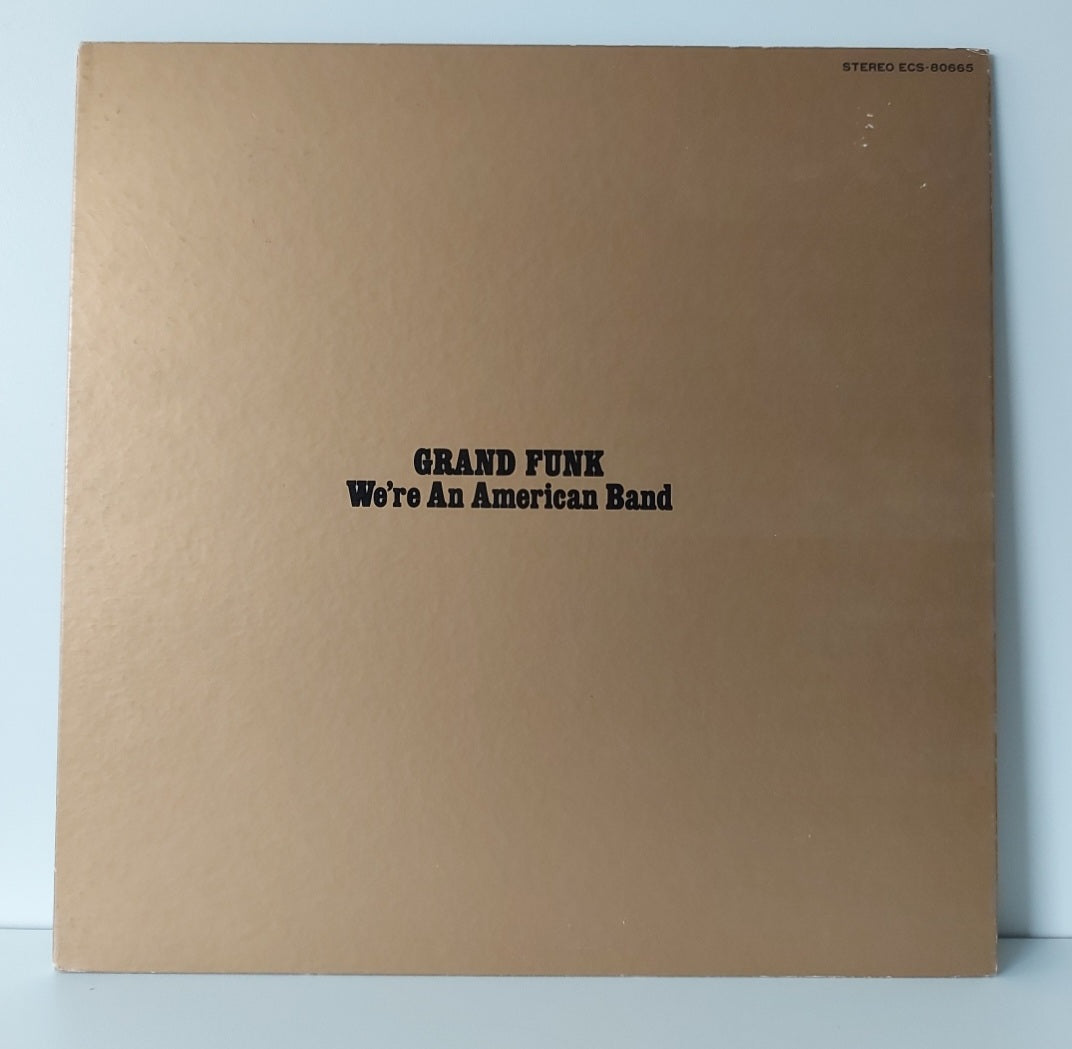 Grand Funk  We're An American Band - Vinilo japones