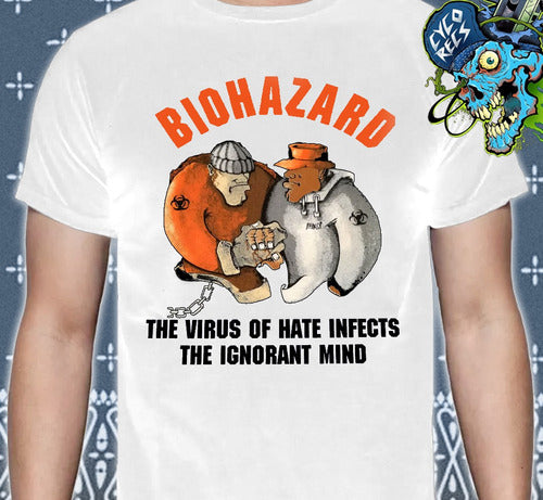 90s biohazard THE VIRUS OF HATE Tシャツ Biohazard Shirt Vintage