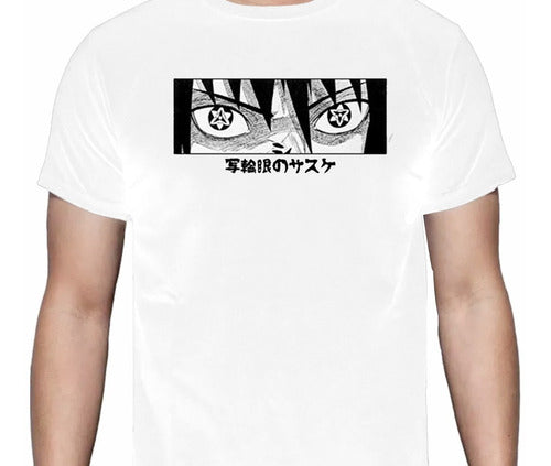 Naruto - Sasuke Ojos Sharingan - Polera