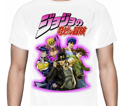 Jojos Bizarre Adventure - Jojos Neon - Polera