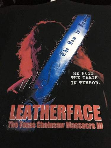 Leatherface The Texas Chainsaw Massacre Lll - Peliculas De C - Polera