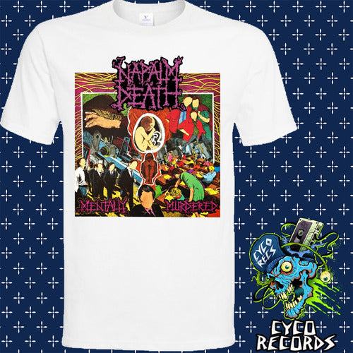 Napalm Death - Mentally Murdered - Polera