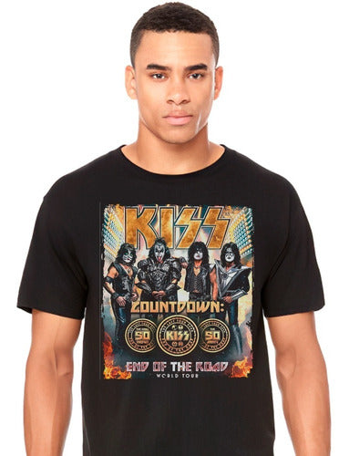 Kiss - Countdown End Of The Road - Polera