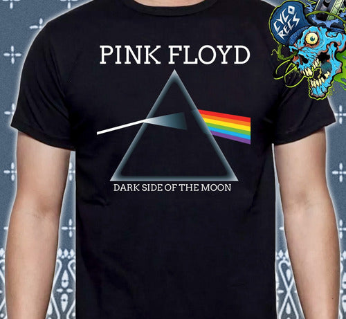 Pink Floyd  The Dark Side Of The Moon - Rock - Polera