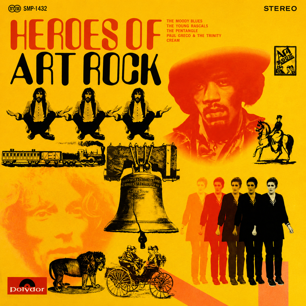Various – Heroes Of Art Rock - Vinilo Japonés (Sin Obi)