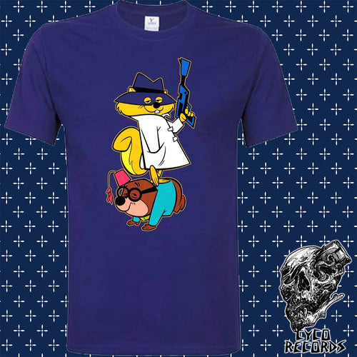 Inspector Ardilla Moroco Topo - Animacion - Polera