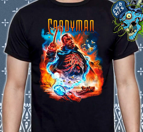 Candyman - Terror - Polera - 10 / Blanco
