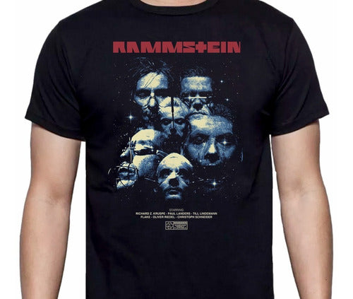 Rammstein - Poster - Polera