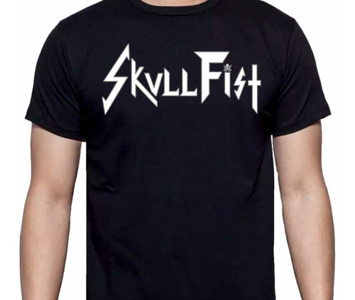 Skull Fist - Logo - Polera