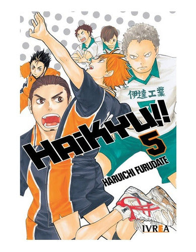 Manga Haikyu!! - Tomo 5 - Ivrea Arg. + Reg.