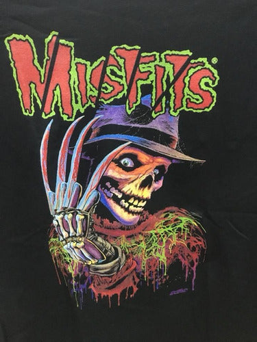 Misfits Nightmare On Elm Street - Hardcore Punk - Polera