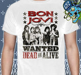 Bon Jovi - Wanted Dead Or Alive - Polera