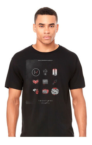 Twenty One Pilots - Blurryface Logos - Polera