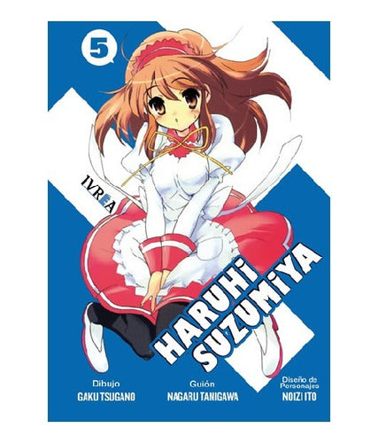 Manga Haruhi Suzumiya  -  Tomo 5 - Ivrea Arg. + Reg.