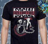 Social Distortion  Ball And Chain Tour - Punk Rockab - Polera