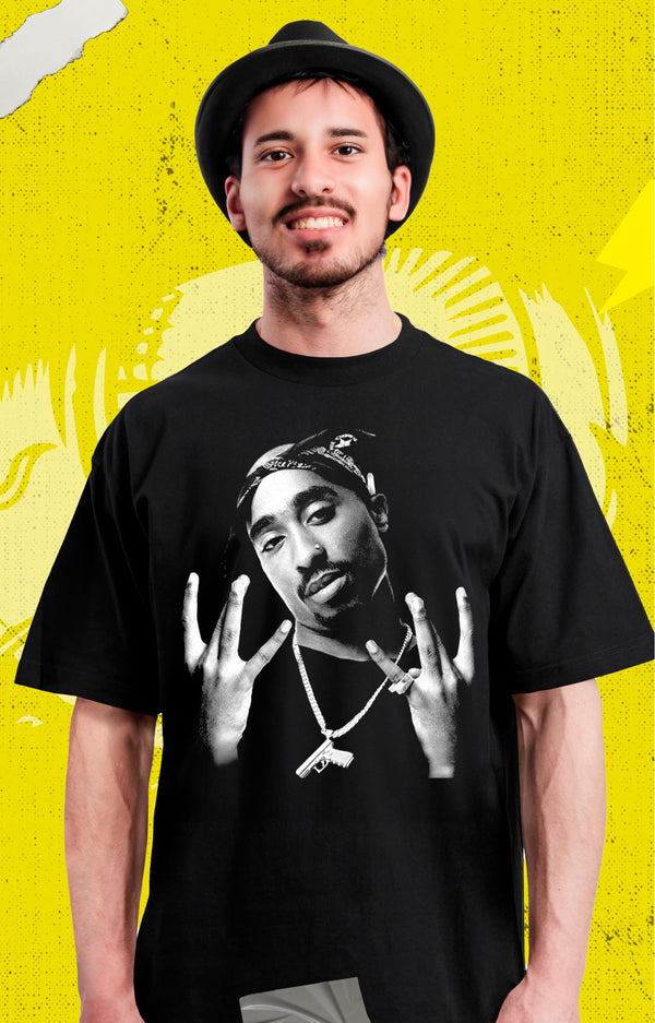 2pac - Tupac Dedos - Polera