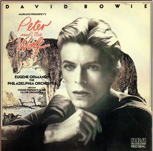 David Bowie Narrates Prokofiev / Eugene Ormandy & The Philadelphia Orchestra Perform Britten – Peter And The Wolf / Young Person's Guide To The Orchestra - Vinilo Japonés
