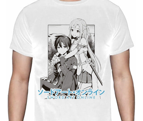 Sao - Sword Art Online Kirito Asuna - Polera