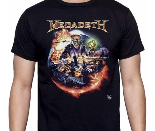 Megadeth - Juez - Polera
