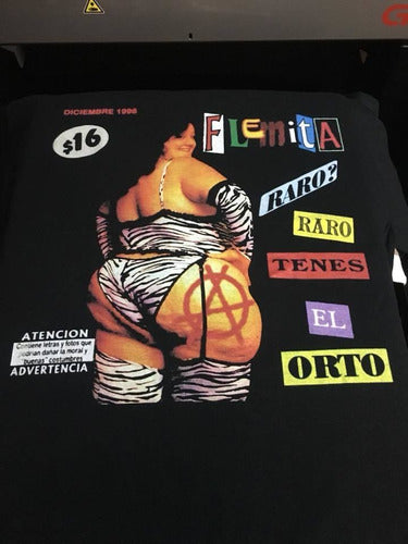 Flemita Raro? Raro Tenes El Orto - Hardcore Punk / Rock - Polera