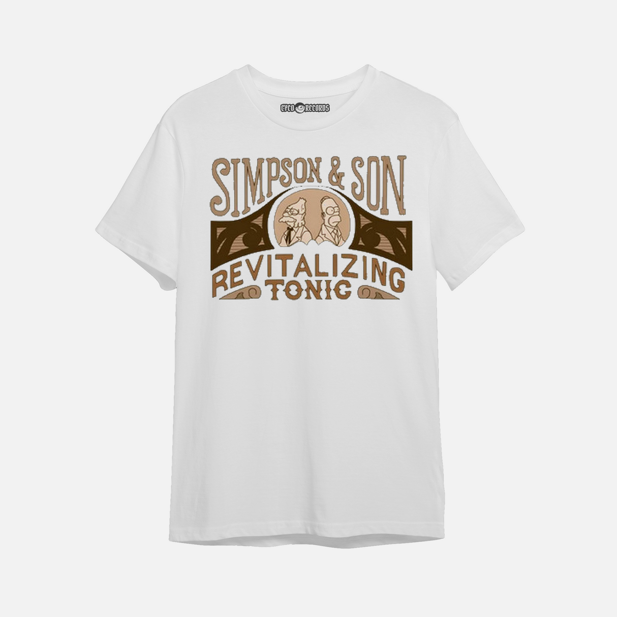 Los Simpsons - Homero Tonico Logo - Polera