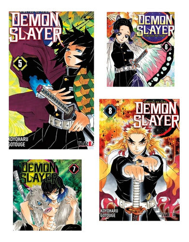 Pack Demon Slayer Completo Tomos 1 Al 23+cofre+w&f Ivrea Arg