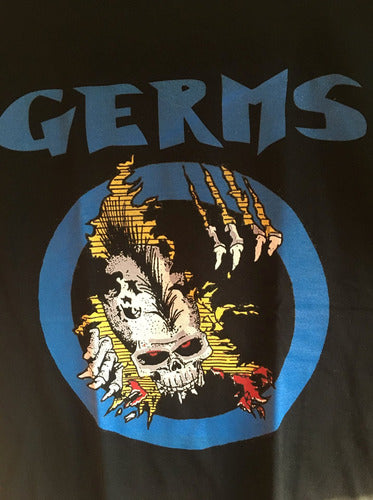 Germs - Skull - Polera