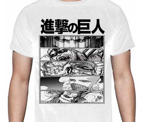 Shingeki No Kyojin - Attack On Titan Titanes - Polera